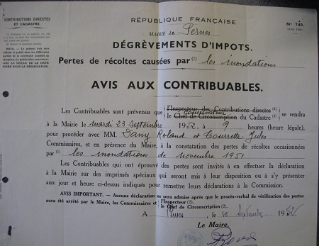 Archives municipales Pernes